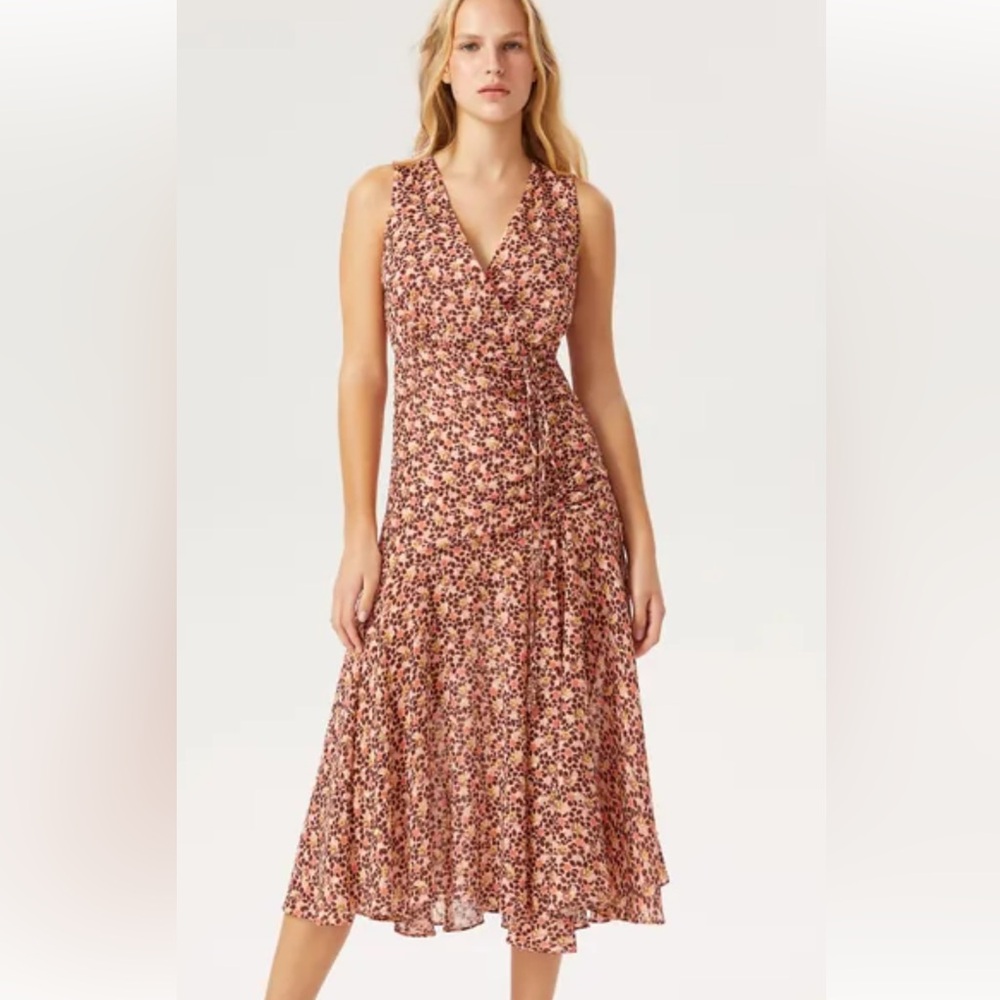 NWT! NECK SLEEVELESS MIDI DRESS Size S